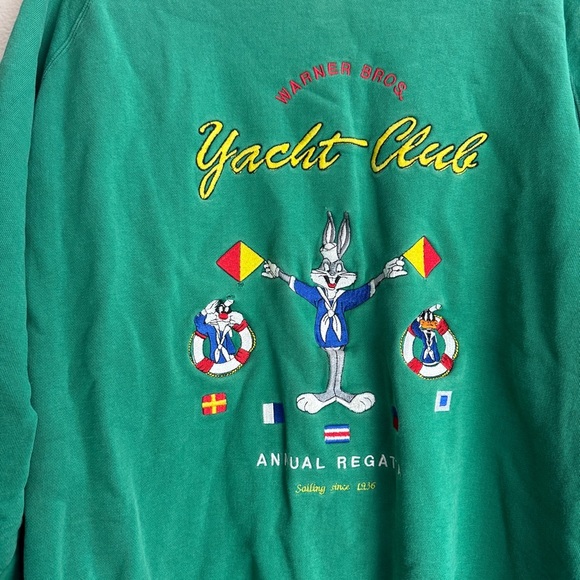 Acme Clothing Vintage Bugs Bunny Sweatshirt Pull Over 1992 - Picture 2 of 11